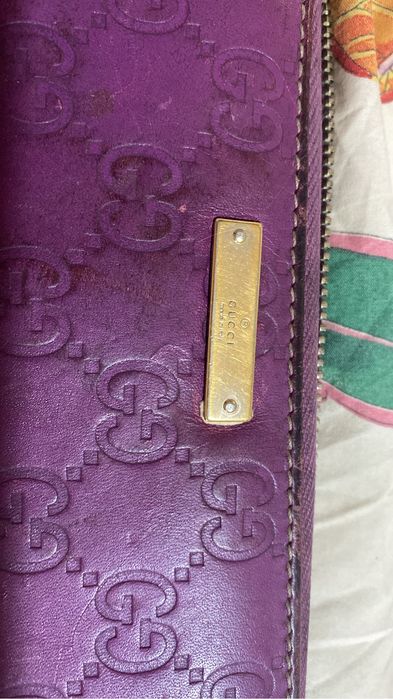 Carteira roxa gucci- venda urgente