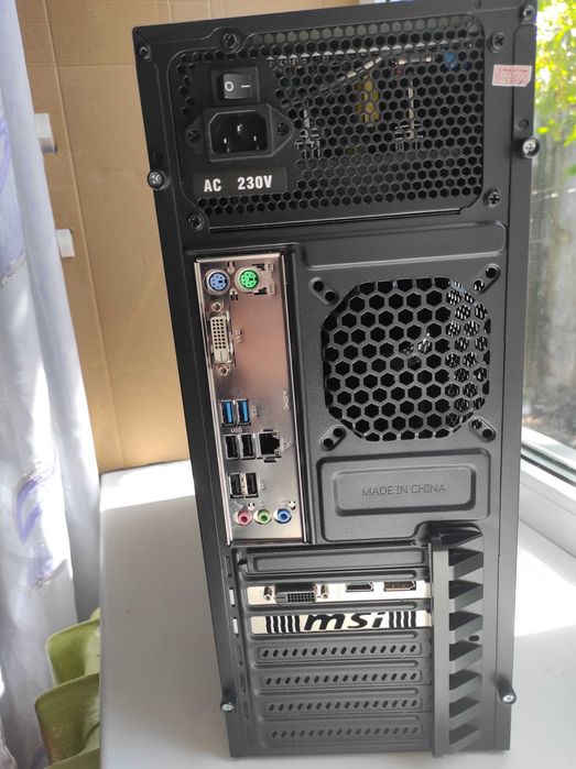 Персональний комп'ютер. Geforce GTX 1050ti 4 gb MSI, DDR4 - 16 gb