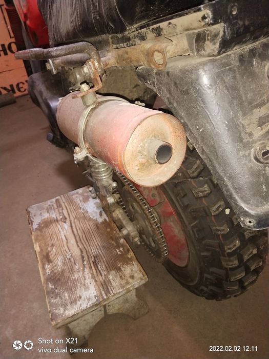 Вездеход  на вариаторе Внедорожник Тула тмз переделанный