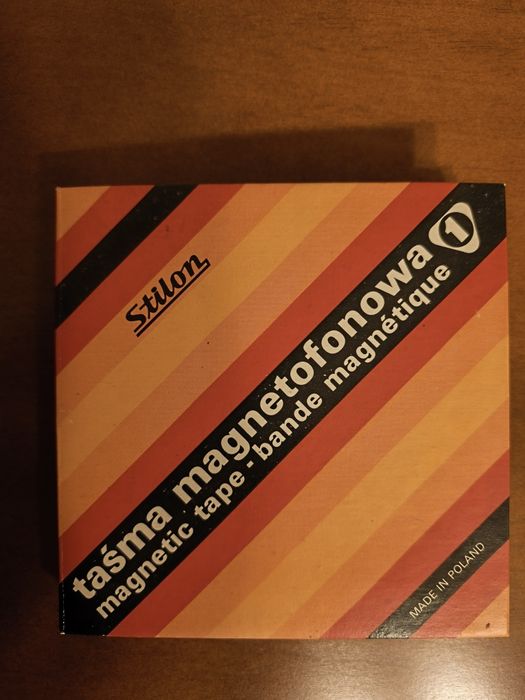 Nowa taśma magnetofonowa Stilon 15 cm!!!