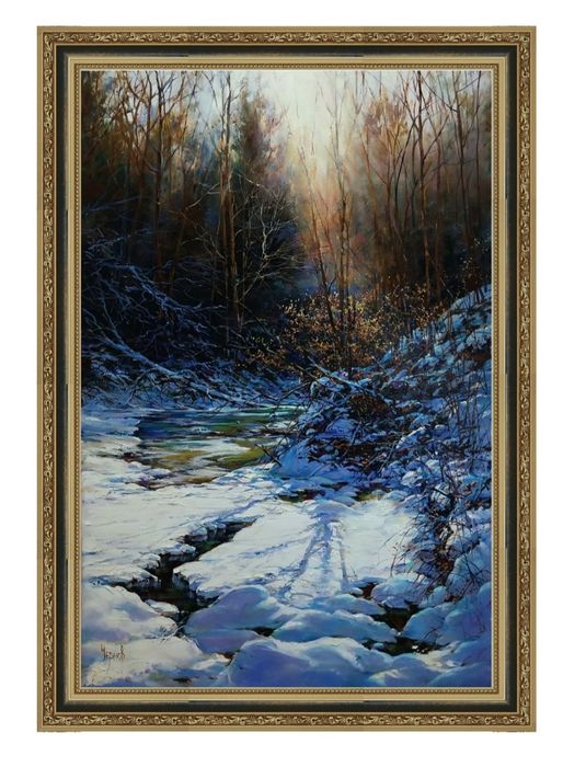 Картина "Сніги шепочуть про весну" худ. Іван Чернов