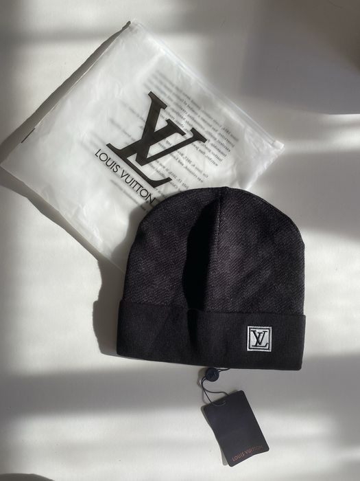 gorro louis vuitton preto
