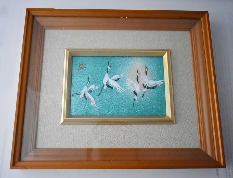 Obraz "Żurawie mandżurskie"