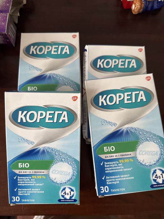 Corega bio tabletki do czyszczenia protez zębowych 120 sztuk