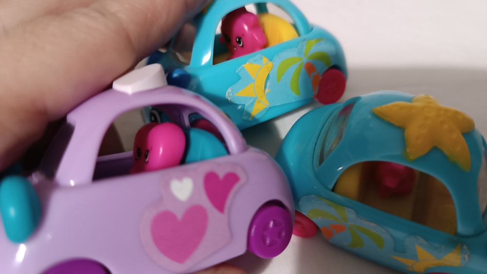 Conjunto 3 carros brincar. Coleção Macdonald