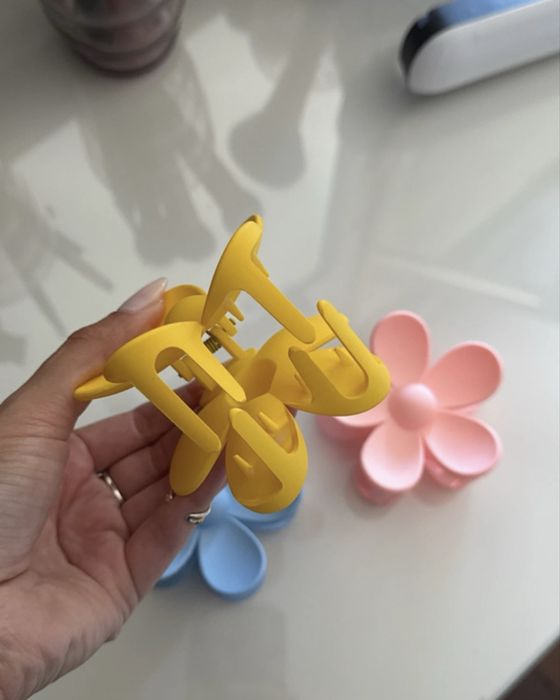 Conjunto de 3 molas de cabelo