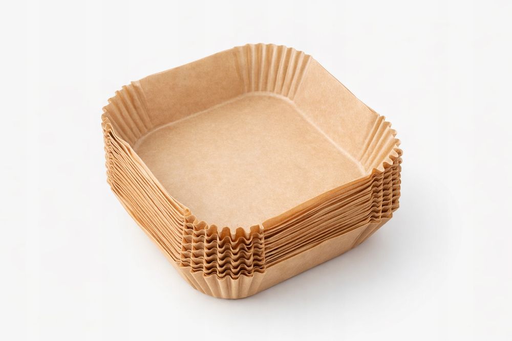 Papier do Air Fryer 50 szt wkłady do frytkownicy 16x16 nieprzywierają