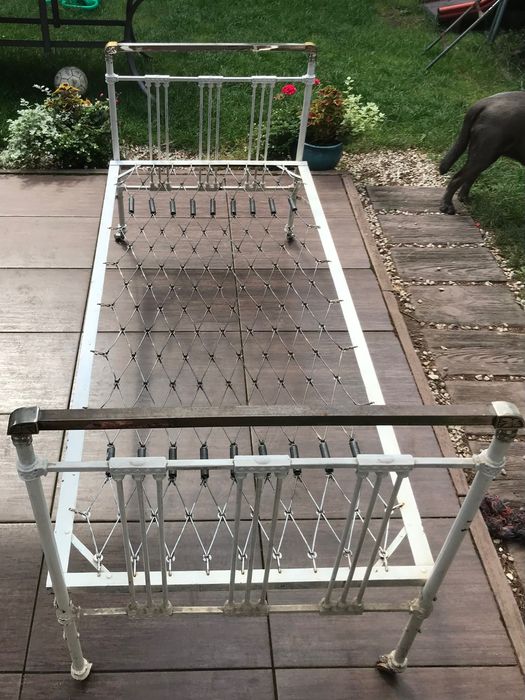 Mosiężne łóżko 90x190