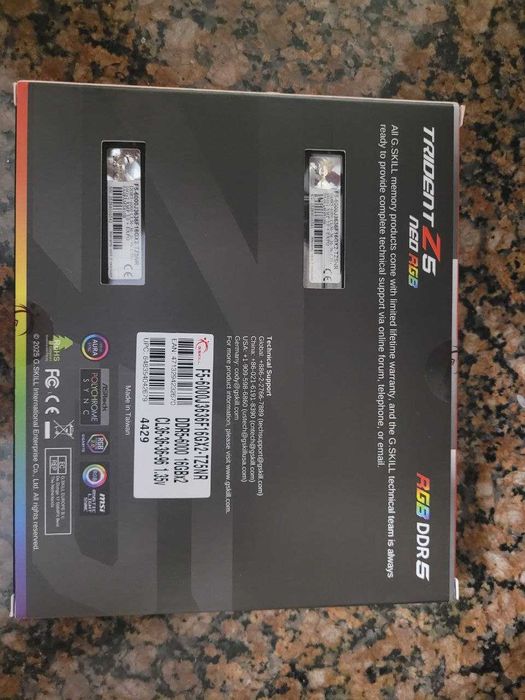 G.SKILL Triden Z5 Neo RGB 32gb 6000/mhz ddr5