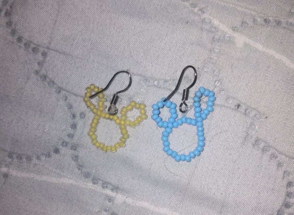 Серьги из бисера