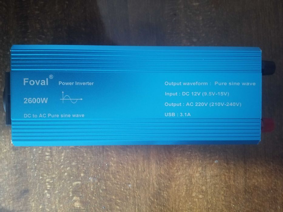 Продам инвертор Favell 2600, 12В (чистый синус)