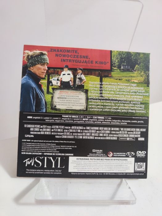 Trzy billboardy za ebbing, missouri DVD