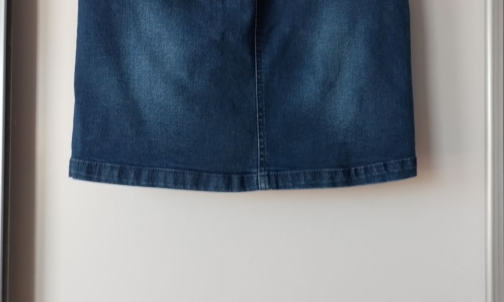 Jeansowa młodzieżowa spódnica Cool Club rozm.164