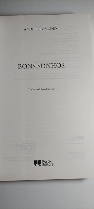 Bons Sonhos - Anders Roslund