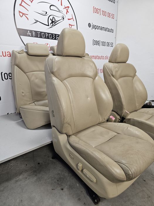 Салон сидіння карти шкіра бежева Lexus IS XE2 2005-2013 р.в. Лексус ИС