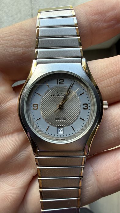 Zegarek męski Adriatica,swiss made ,stal 34mm