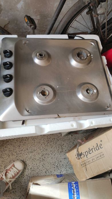 Placa de forno a gás