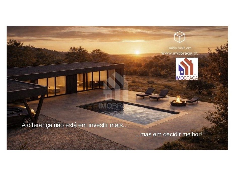 Venda de Terreno + construção de Moradia T3 Térrea Nova - S. Mamede...