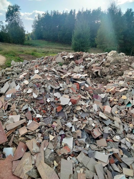 Gruz na utwardzenie drogi