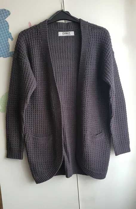 Sweter sweterek kardigan bez guzików ONLY