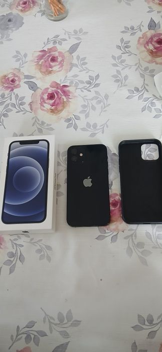 iPhone 12 64gb Black, pudełko, etui, 2 kable do ładowania