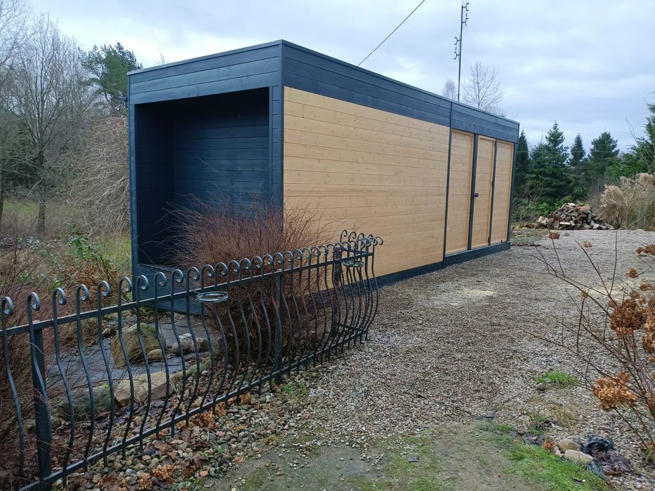 Budowa konstrukcji drewnianych.