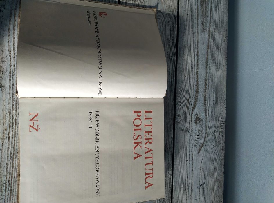 Książka: Literatura Polska, Przewodnik encyklopedyczny tom 2, PWN1985,