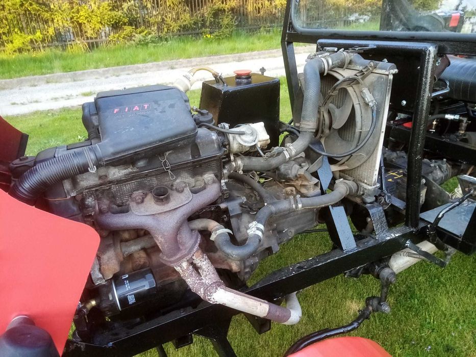 Traktor SAM z silnikiem Fiat UNO – gotowy do pracy, bardzo oszczędny