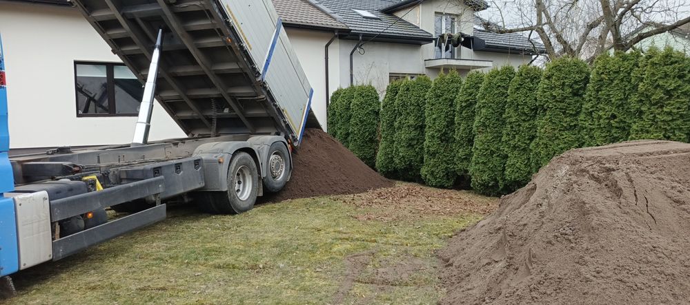 Ziemia przesiewana transport