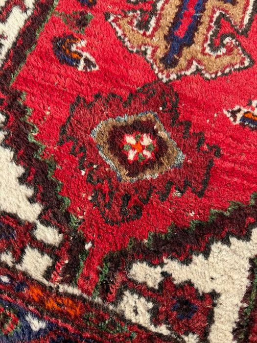 Vintage Dywan Perski Wełniany Iran Hamadan 190x104 WYPRZEDAŻ