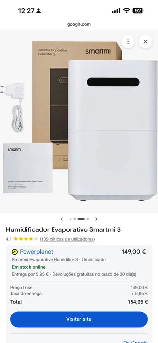 Humidificador digital smatmi
