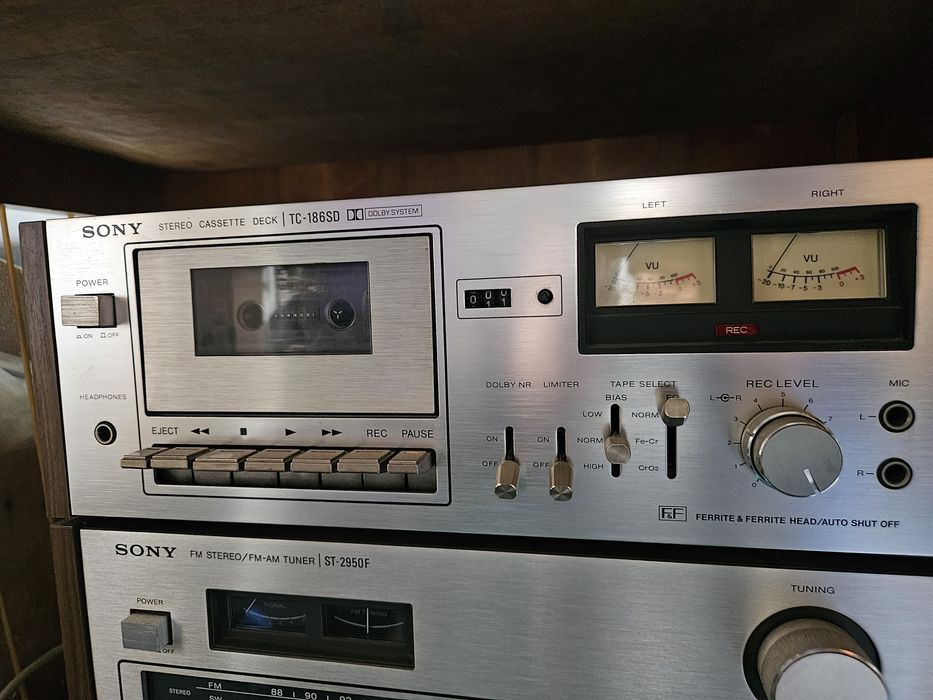 Zestaw SONY TA-2650 + ST-2950F + TC-186SD Chorzów • OLX.pl