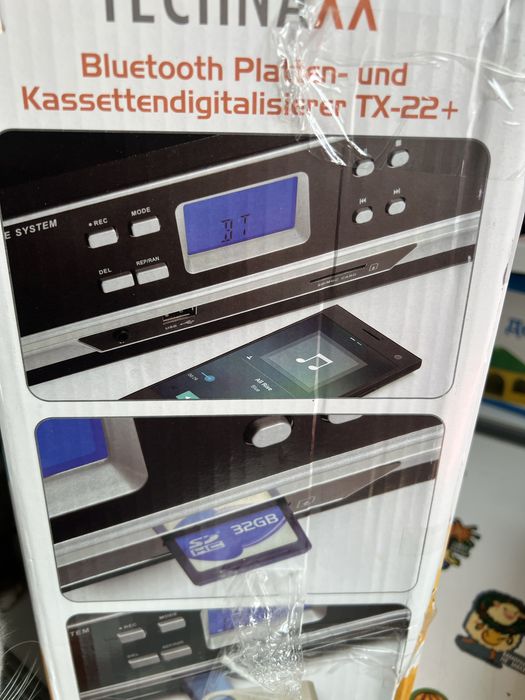 Виниловый проигрыватель Technaxx TX-22