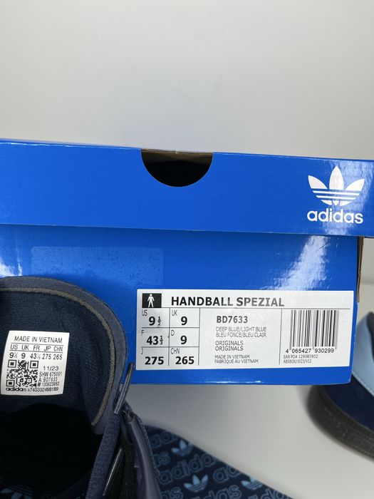 Adidas Handball Spezial r. 43 nowe, wkładka 27,5 cm.