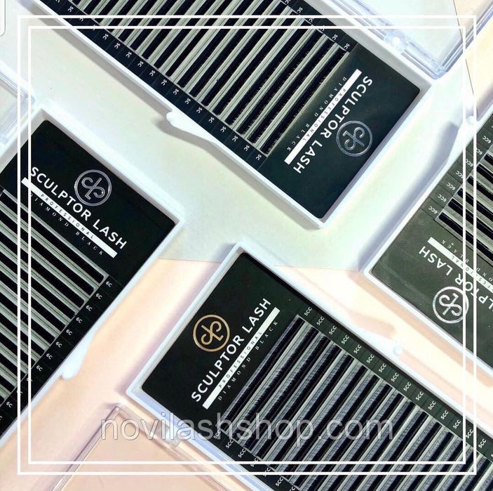 Ресницы для наращивания ресниц Sculptorlash (есть опт)отдельные длины