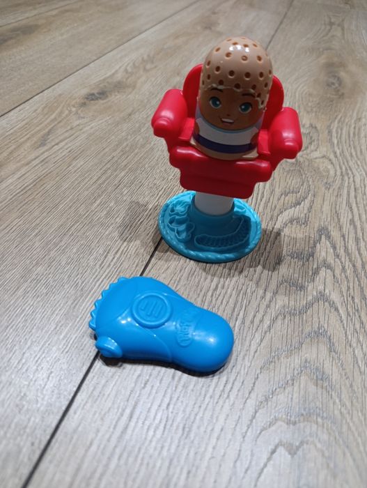 Play doh + kinetic sand