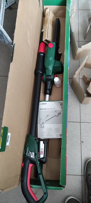 Piła akumulatorowa Bosch Universal Pole 18V na wysięgniku gałęziówka
