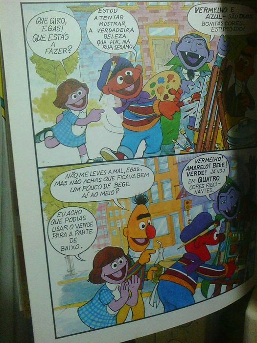 livro passo a passo rua sésamo- cores e formas 8