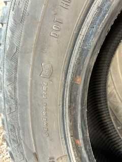 2  pneus usados 215 /70 R 15 C general tire ideal fiat ducato citroen jumper peugeot boxer