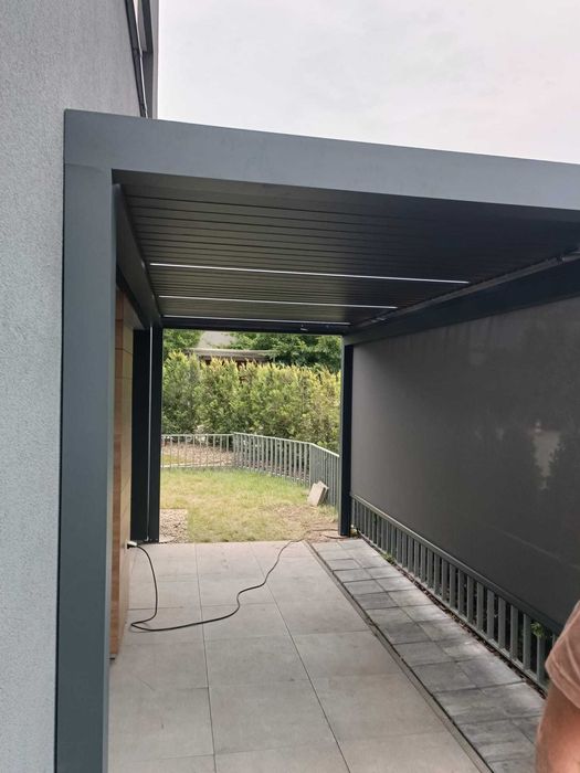 Pergola aluminiowa, ogrodowa, zadaszenie tarasu, carport