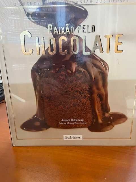 Livros Paixão pelo café e Paixão pelo chocolate(NOVOS)