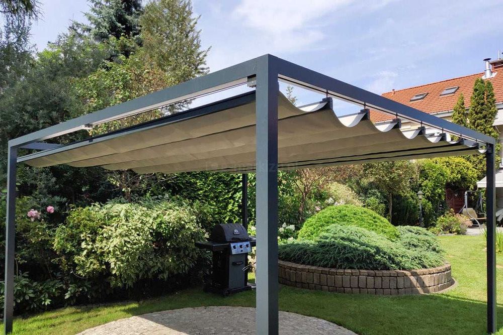 Zadaszenie pergola altana wiata na taras do ogrodu nad basen Dragon