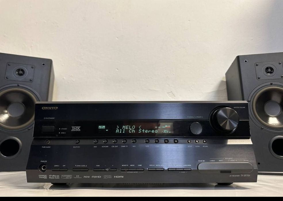 7.1 Amplituner Onkyo TX-SR 706, 7*175 Wat, HDMI, LipSync, Dolby TrueHD