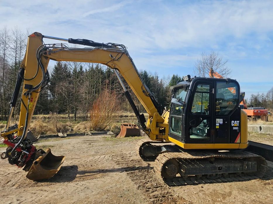 Caterpillar 308E2CR | 308E 2CR 308 306 307  Rototilt | 3 łyżki | centralne smarowanie | 807. 806
