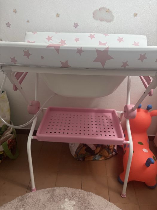 Banheira com trocador