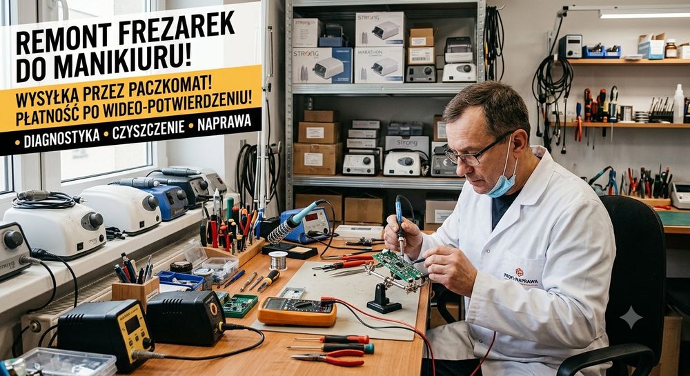 Naprawa frezarek do manicure