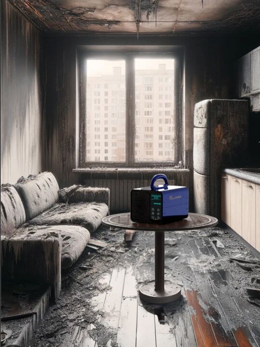 Ozonowanie dezynfekcja dezodoryzacja  pomieszczeń Hal Sklepów Garaży