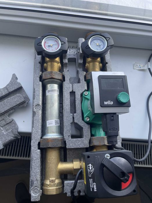 grupa pompowa DN32 CO z mieszaczem – Wilo + Cosmo