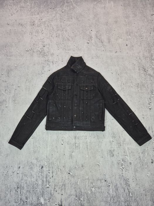 Hedi Slimane Dior kurtka meska unisex waxed