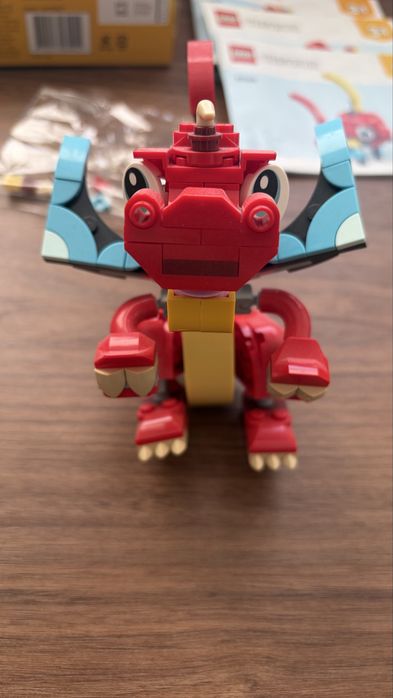 Lego Creator 6+ 31145 papuga, ryba, smok